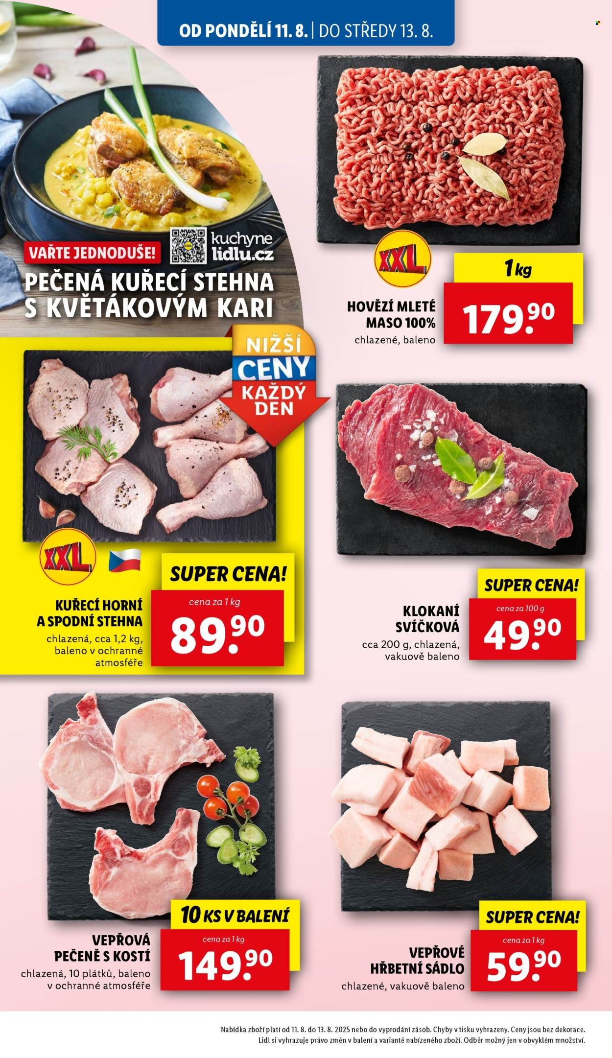LIDL leták - Od pondělí 11.8.2025 (2025-08-11 - 2025-08-13)