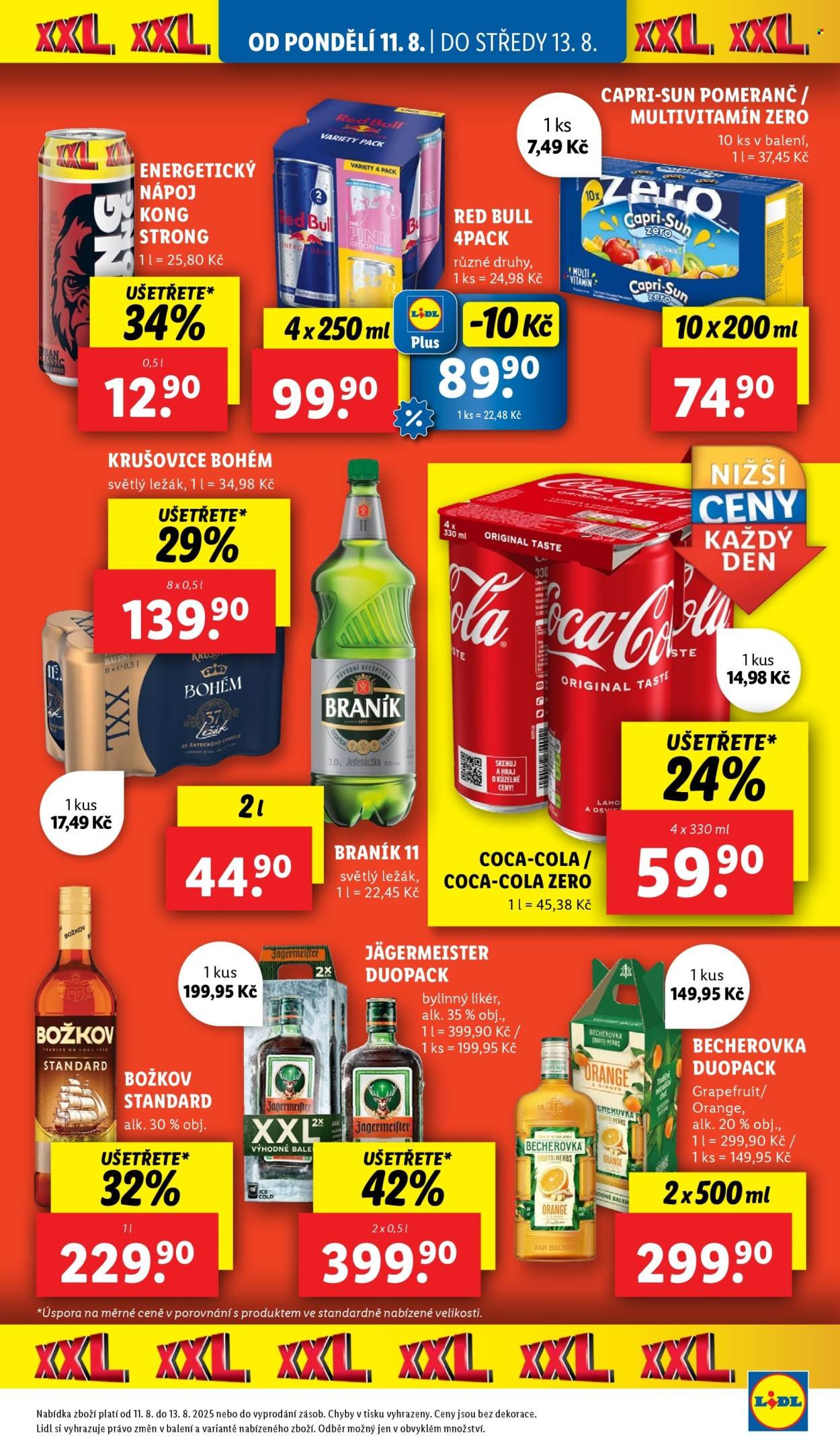 LIDL leták - Od pondělí 11.8.2025 (2025-08-11 - 2025-08-13)