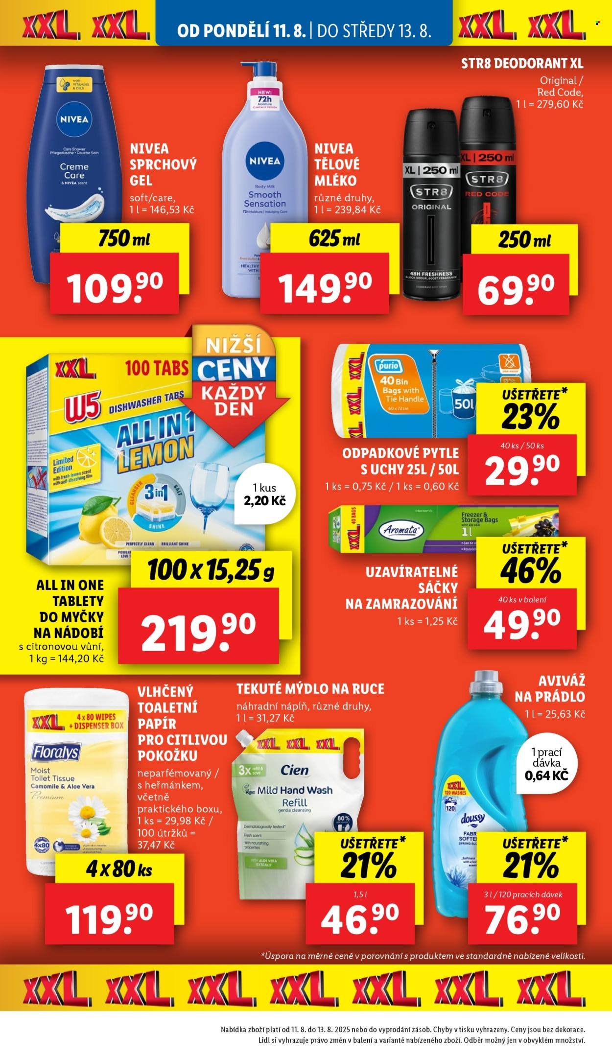 LIDL leták - Od pondělí 11.8.2025 (2025-08-11 - 2025-08-13)