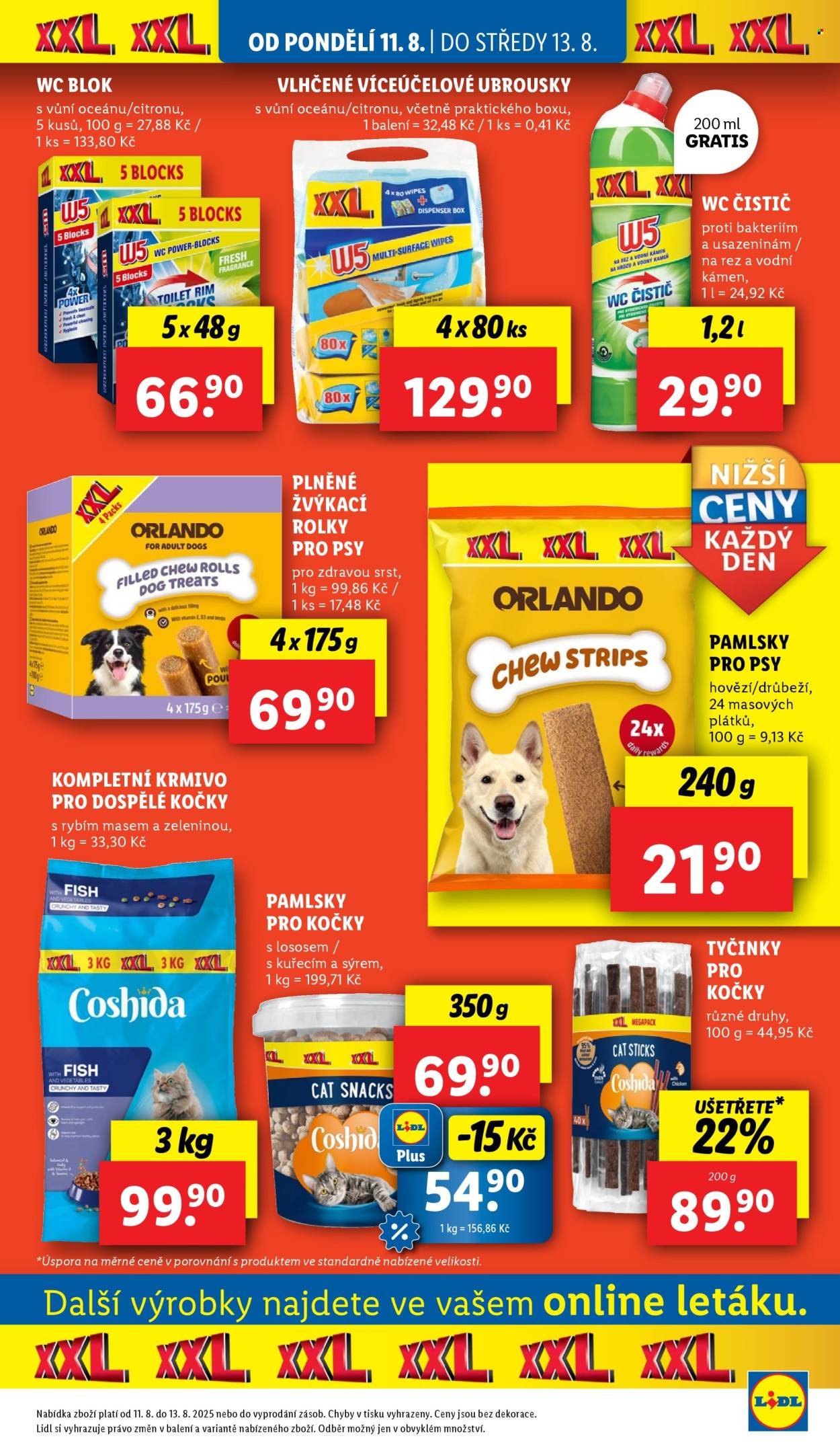 LIDL leták - Od pondělí 11.8.2025 (2025-08-11 - 2025-08-13)