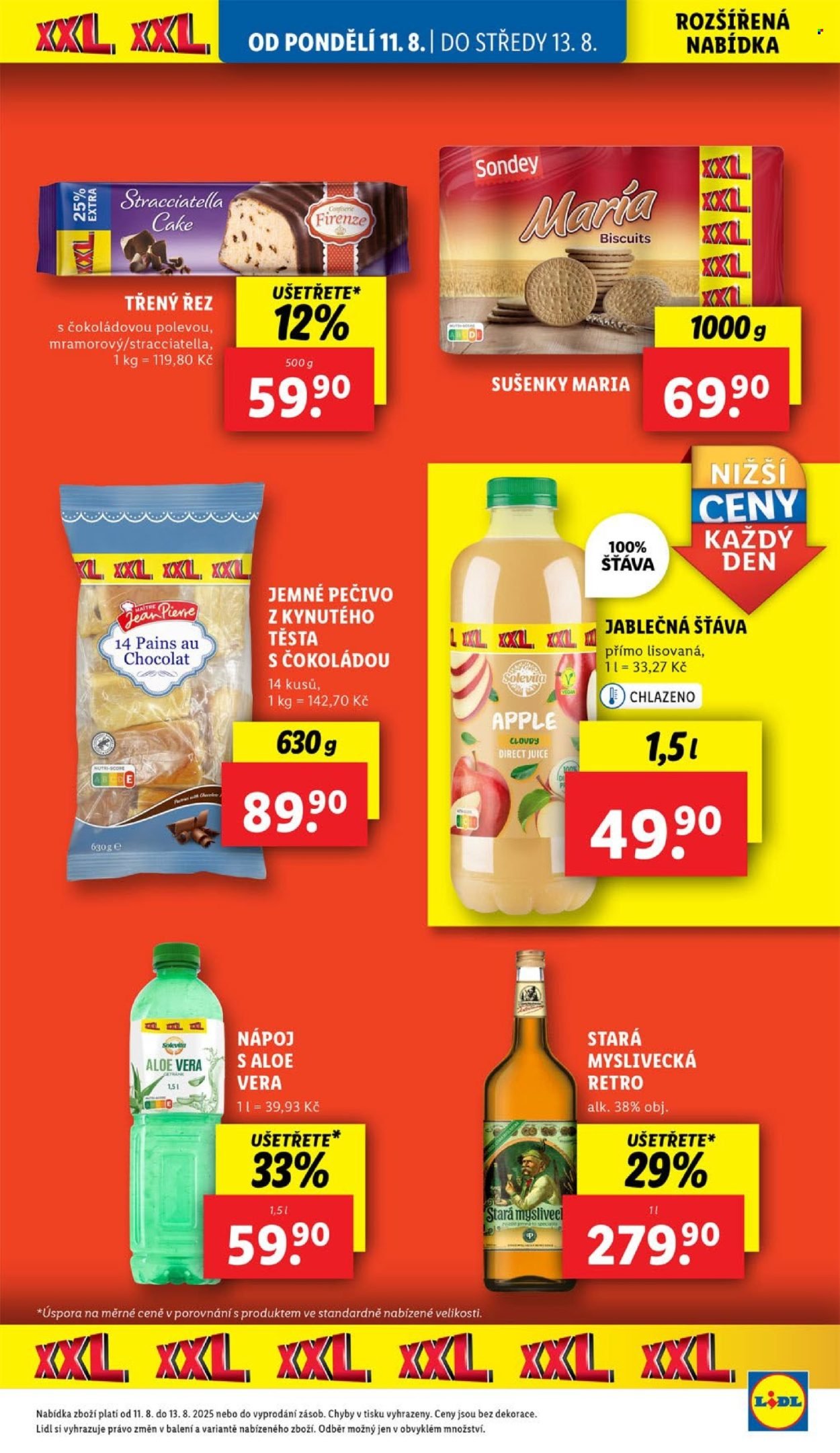 LIDL leták - Od pondělí 11.8.2025 (2025-08-11 - 2025-08-13)