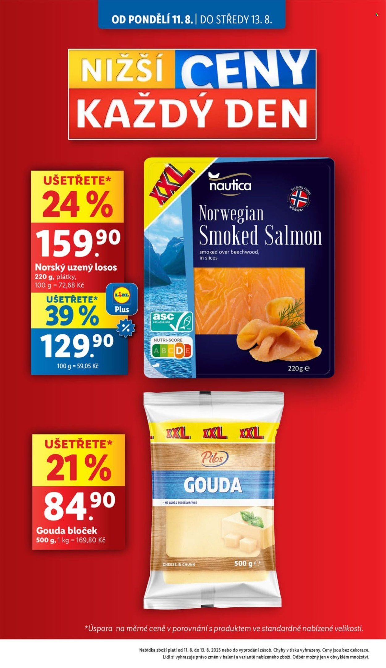 LIDL leták - Od pondělí 11.8.2025 (2025-08-11 - 2025-08-13)