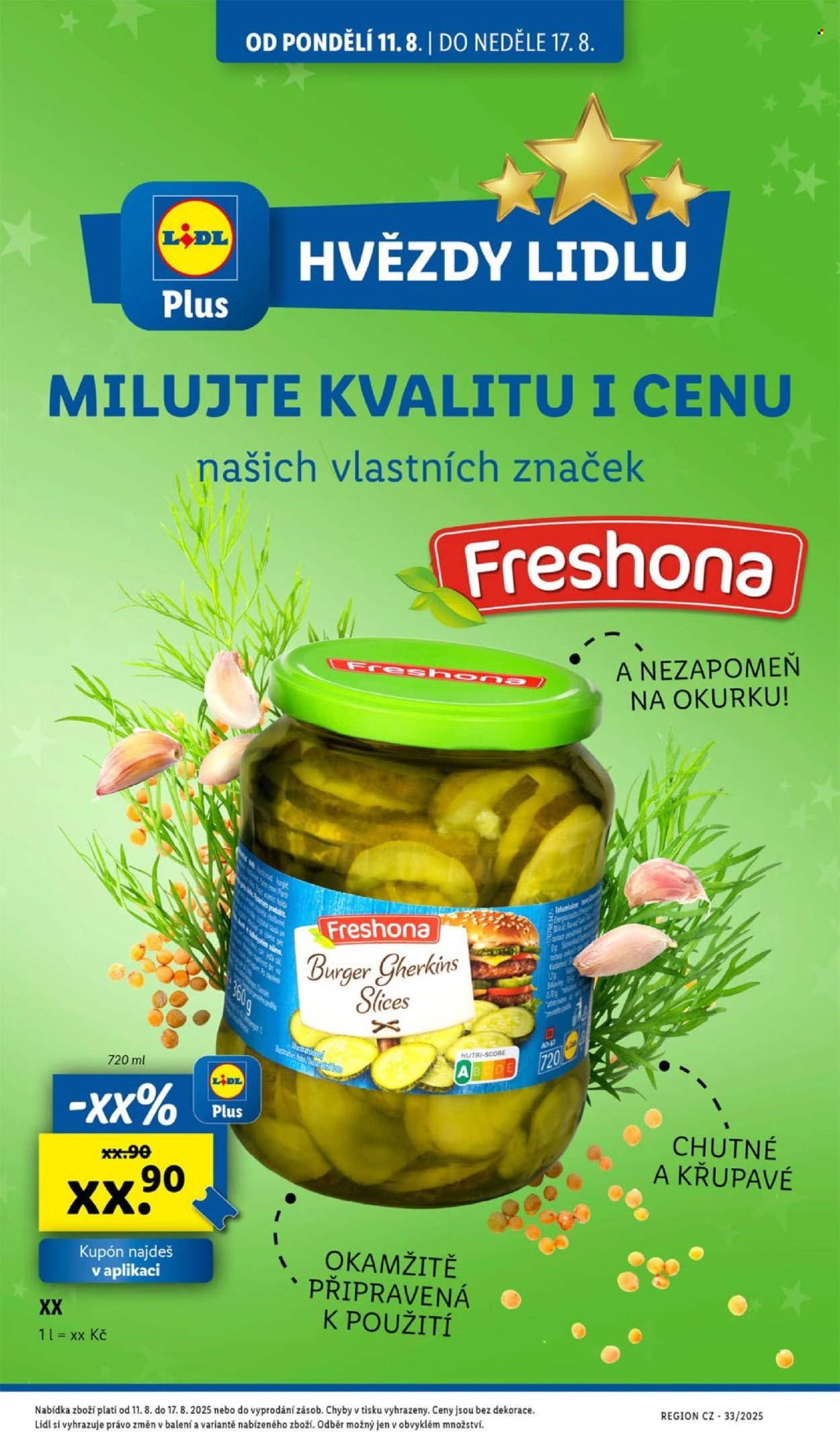 LIDL leták - Od pondělí 11.8.2025 (2025-08-11 - 2025-08-13)