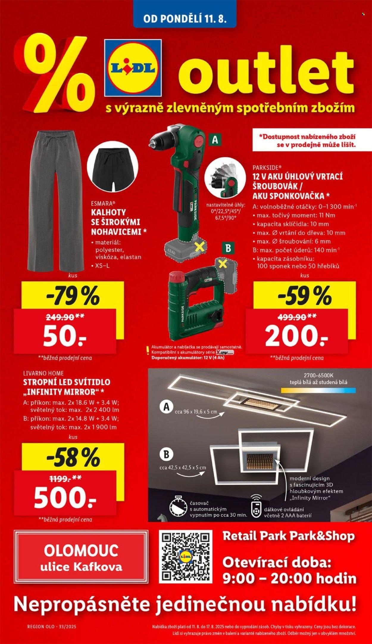 LIDL leták - Od pondělí 11.8.2025 (2025-08-11 - 2025-08-13)
