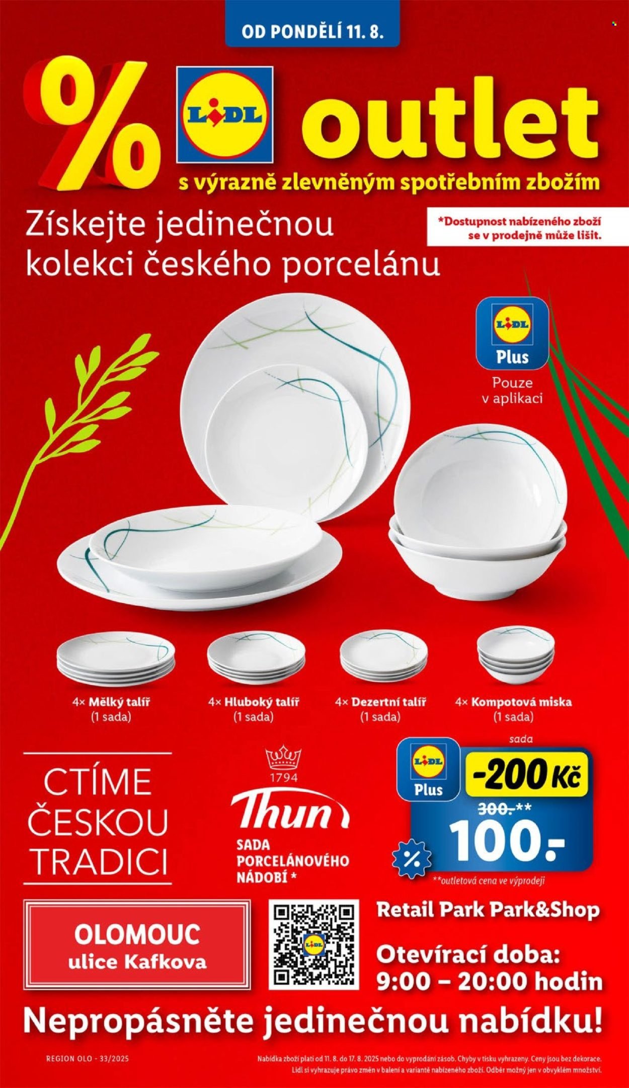LIDL leták - Od pondělí 11.8.2025 (2025-08-11 - 2025-08-13)
