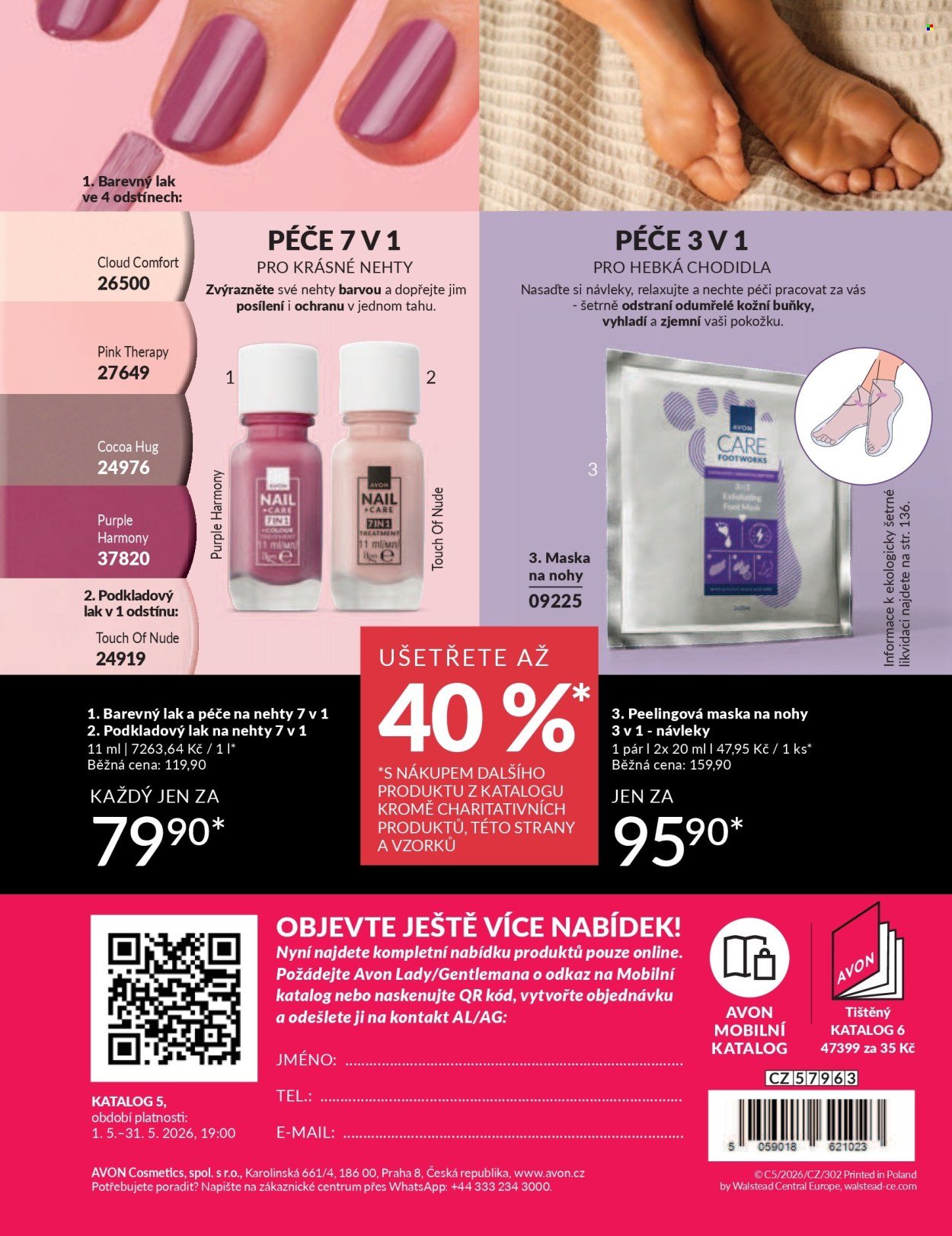 AVON leták - Katalog 5 (2026-05-01 - 2026-05-31)