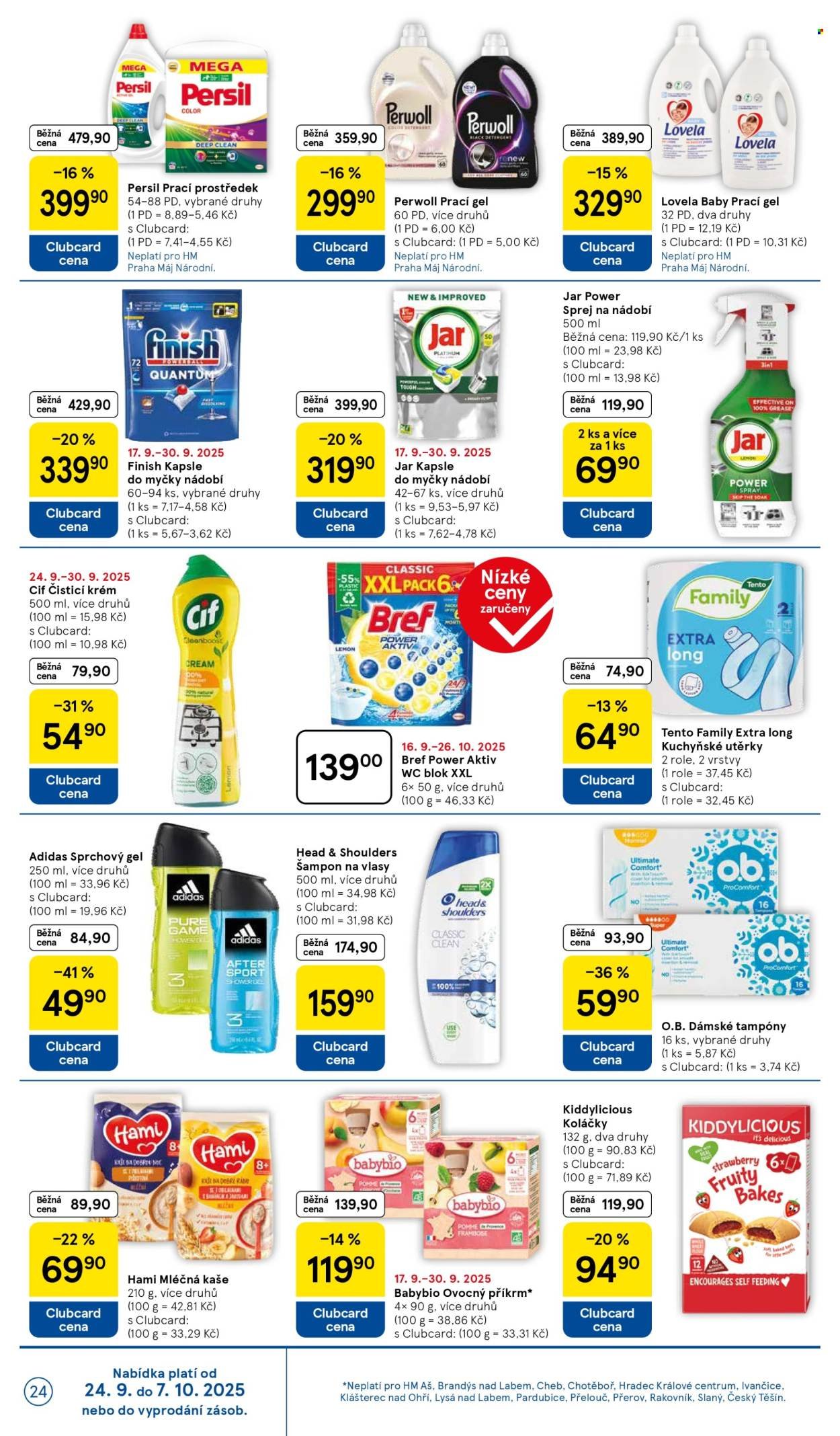 TESCO leták - Clubcard šetří peníze. (2025-09-24 - 2025-09-30)