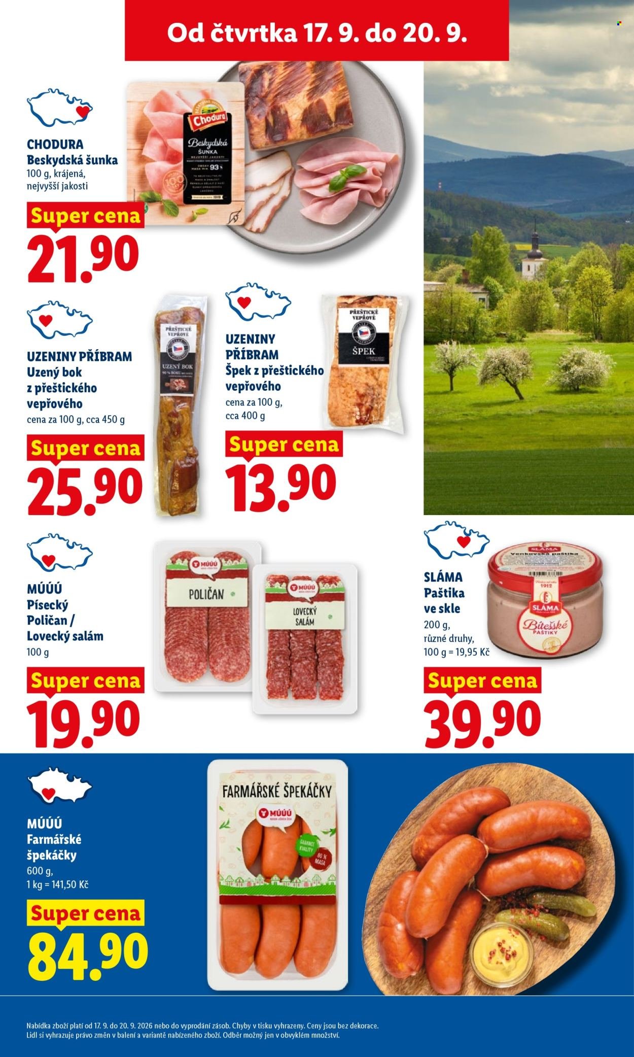 LIDL leták - Od čtvrtka 17.9.2026