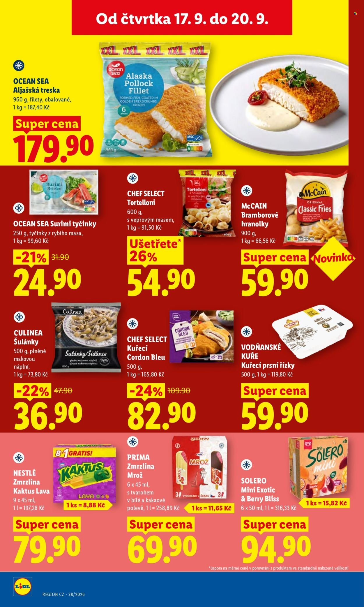 LIDL leták - Od čtvrtka 17.9.2026