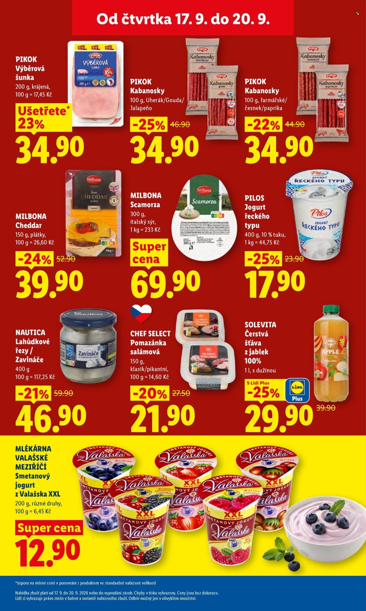 LIDL leták - Od čtvrtka 17.9.2026