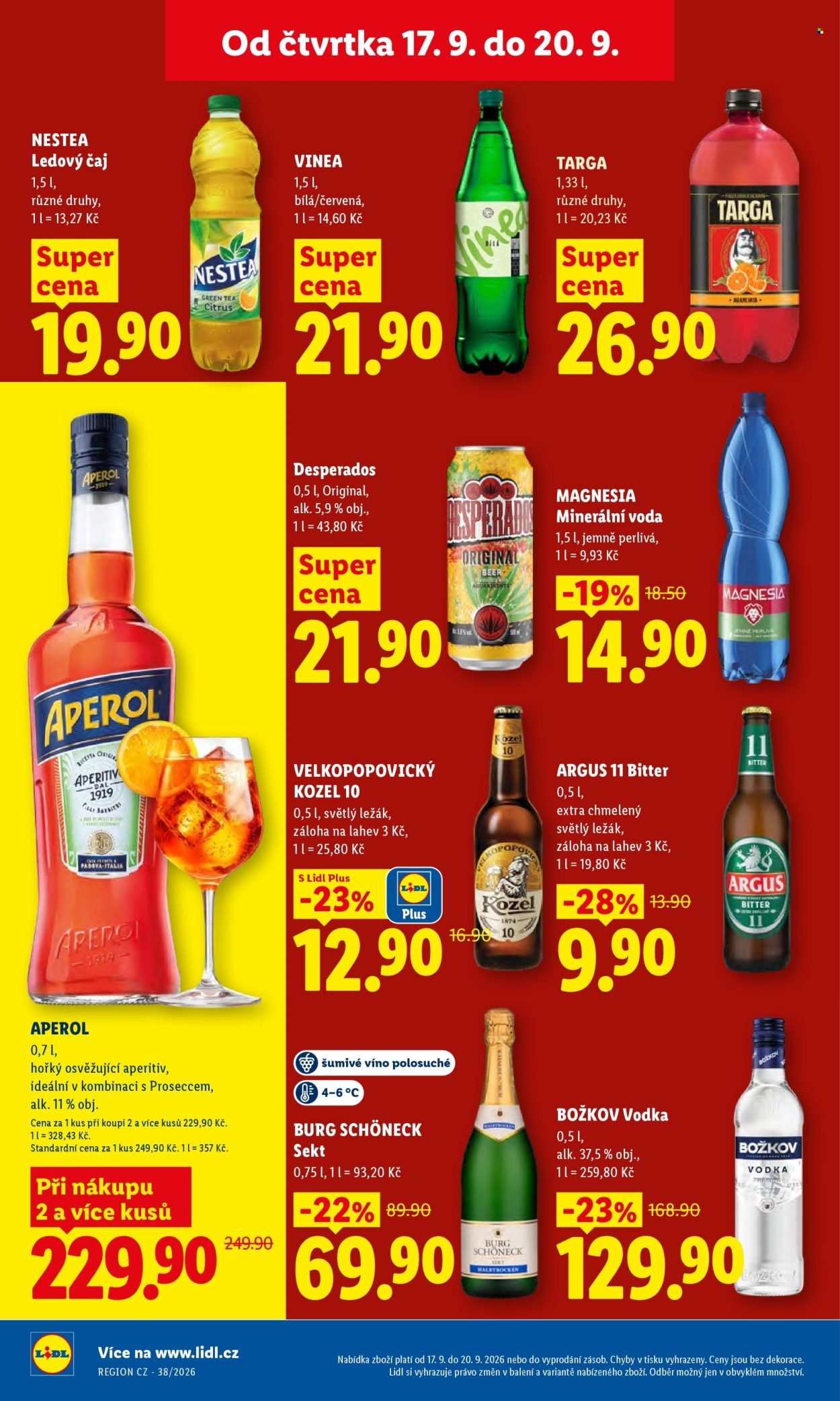 LIDL leták - Od čtvrtka 17.9.2026