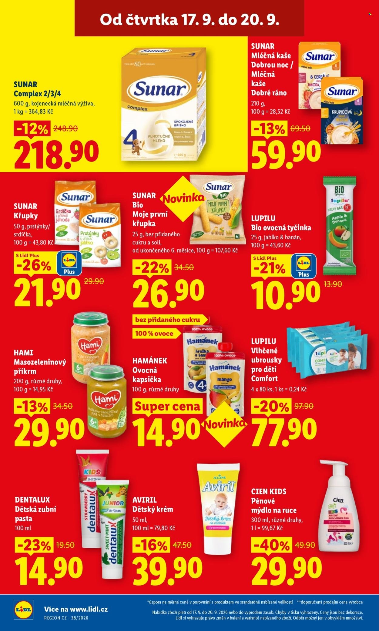 LIDL leták - Od čtvrtka 17.9.2026