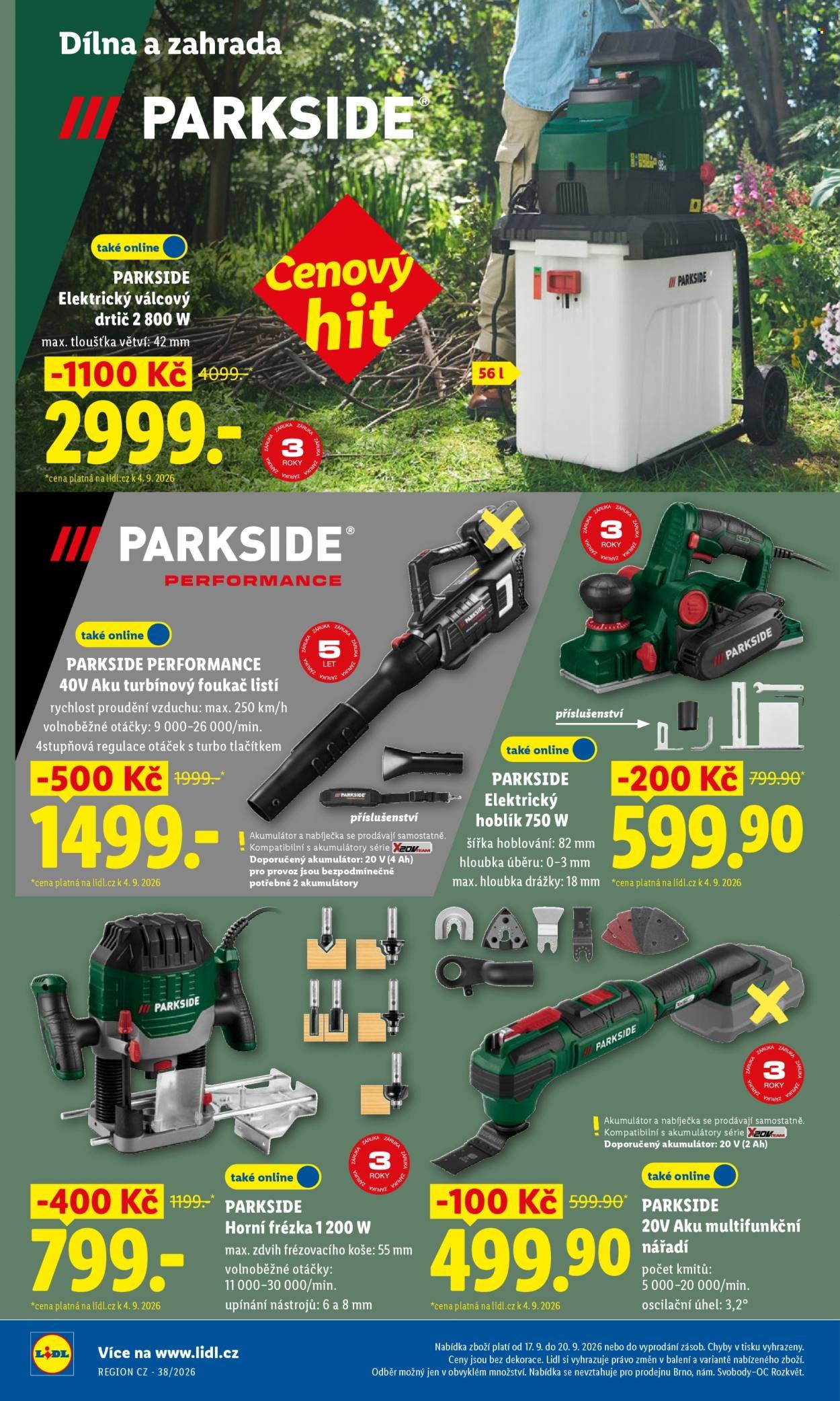 LIDL leták - Od čtvrtka 17.9.2026