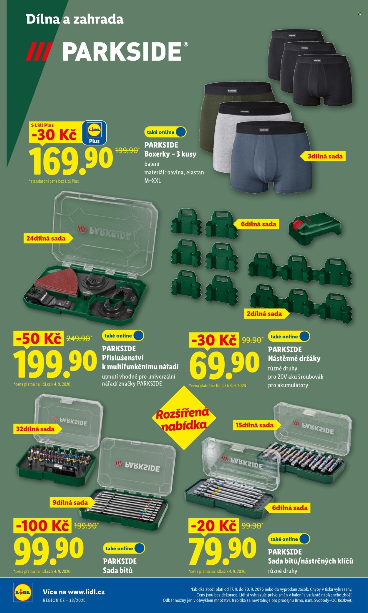 LIDL leták - Od čtvrtka 17.9.2026