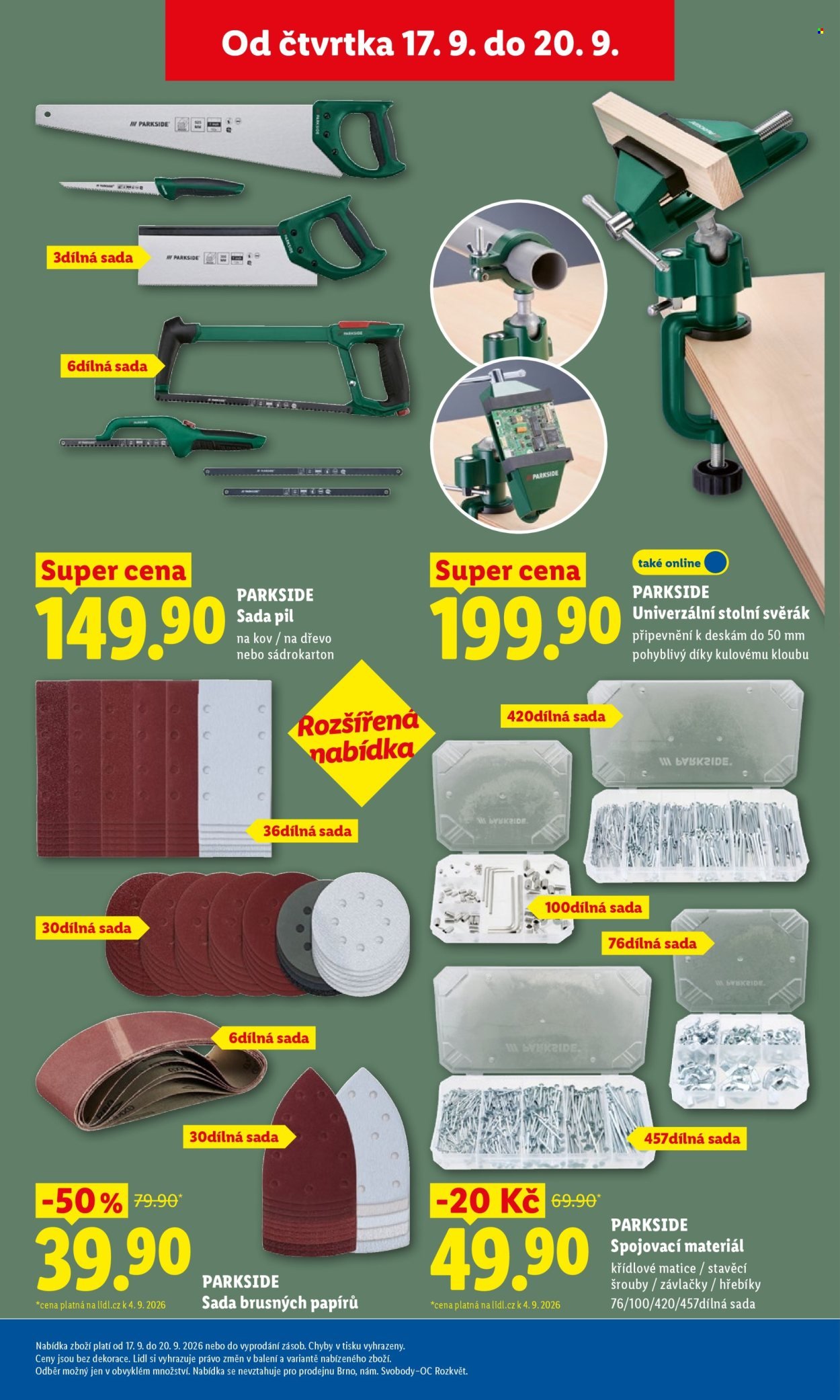 LIDL leták - Od čtvrtka 17.9.2026