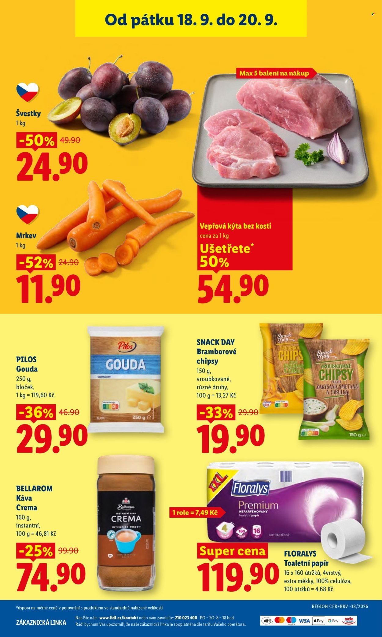 LIDL leták - Od čtvrtka 17.9.2026