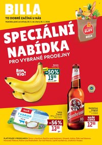 BILLA leták - Speciální nabídka: vybrané prodejny (2026-05-20 - 2026-05-26)