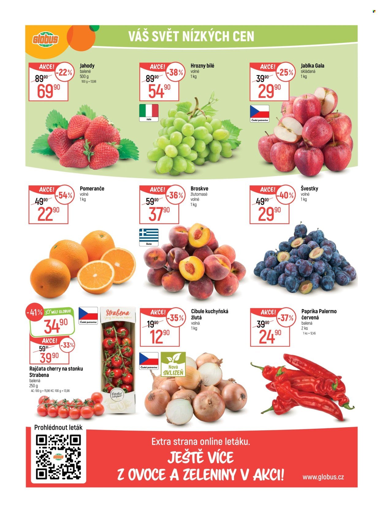 GLOBUS leták - Od středy 29.7.2026