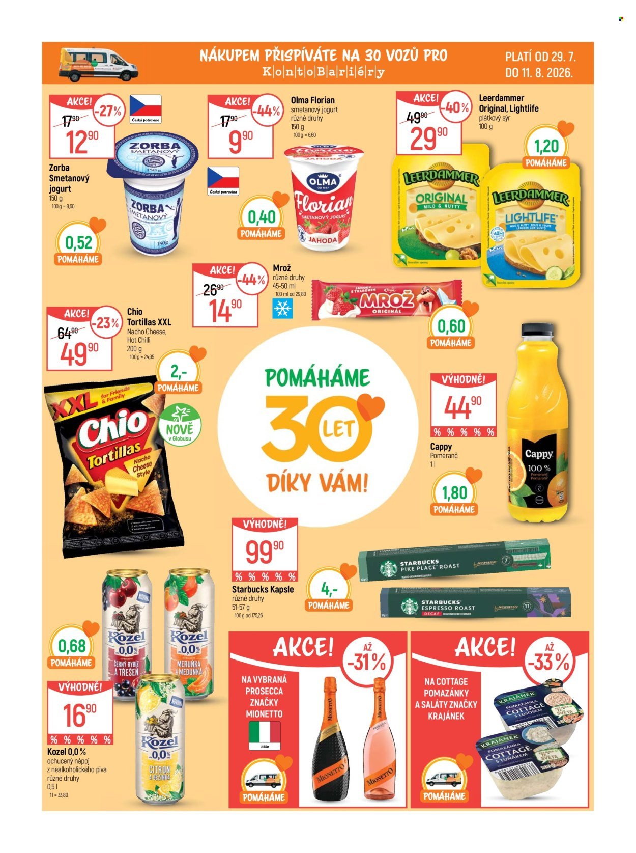 GLOBUS leták - Od středy 29.7.2026