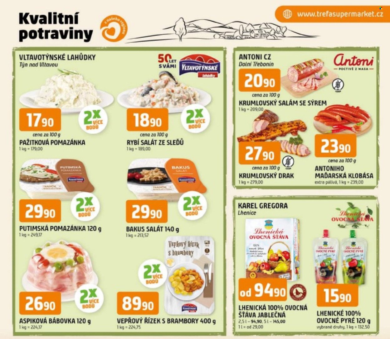 TREFA COOP leták - Od středy 1.7.2026