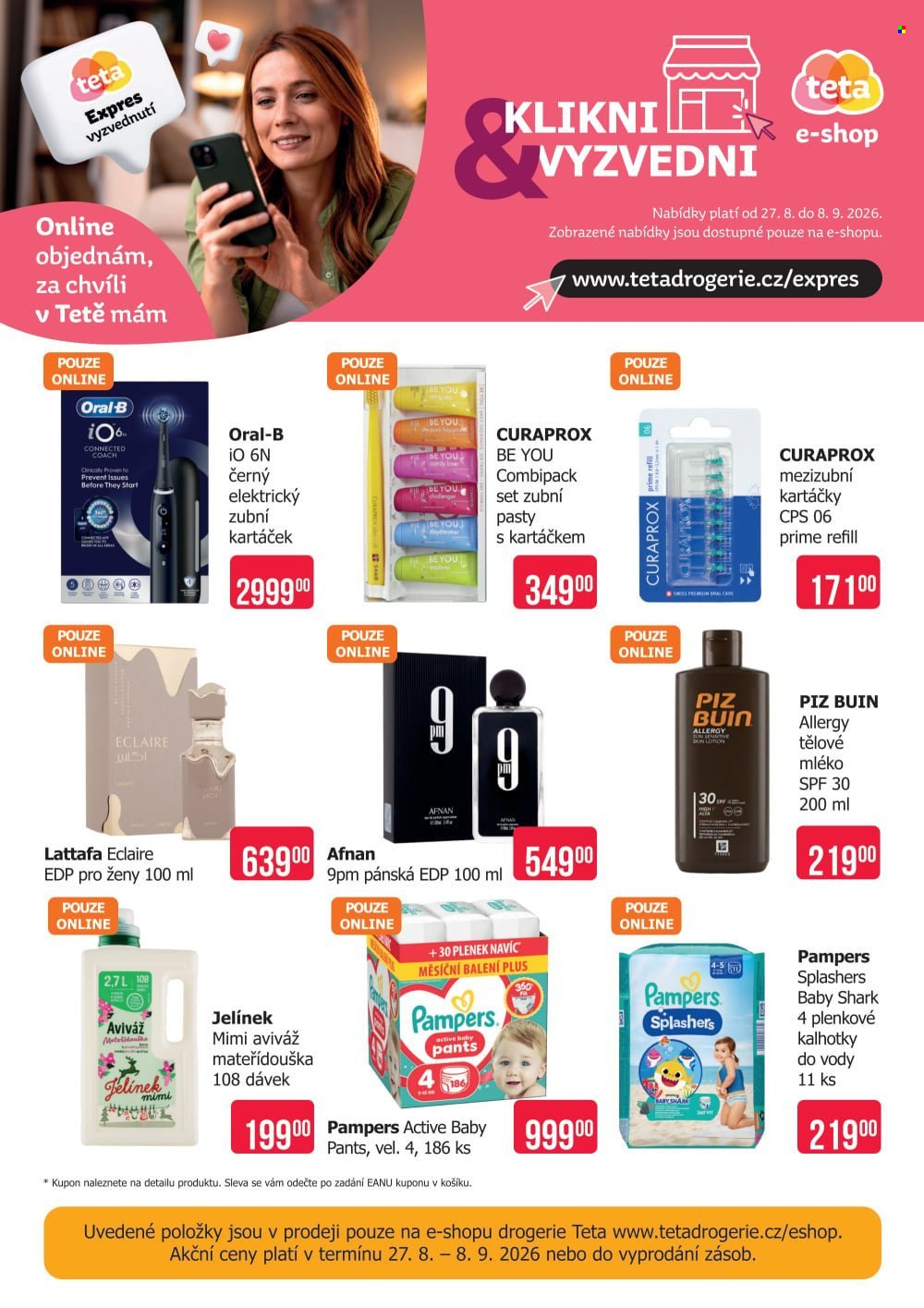 TETA DROGERIE leták - E-shop