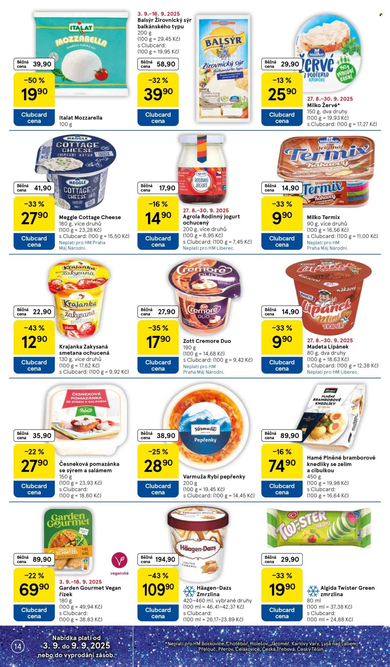 TESCO leták - 15 let s Clubcard (2025-09-03 - 2025-09-09)