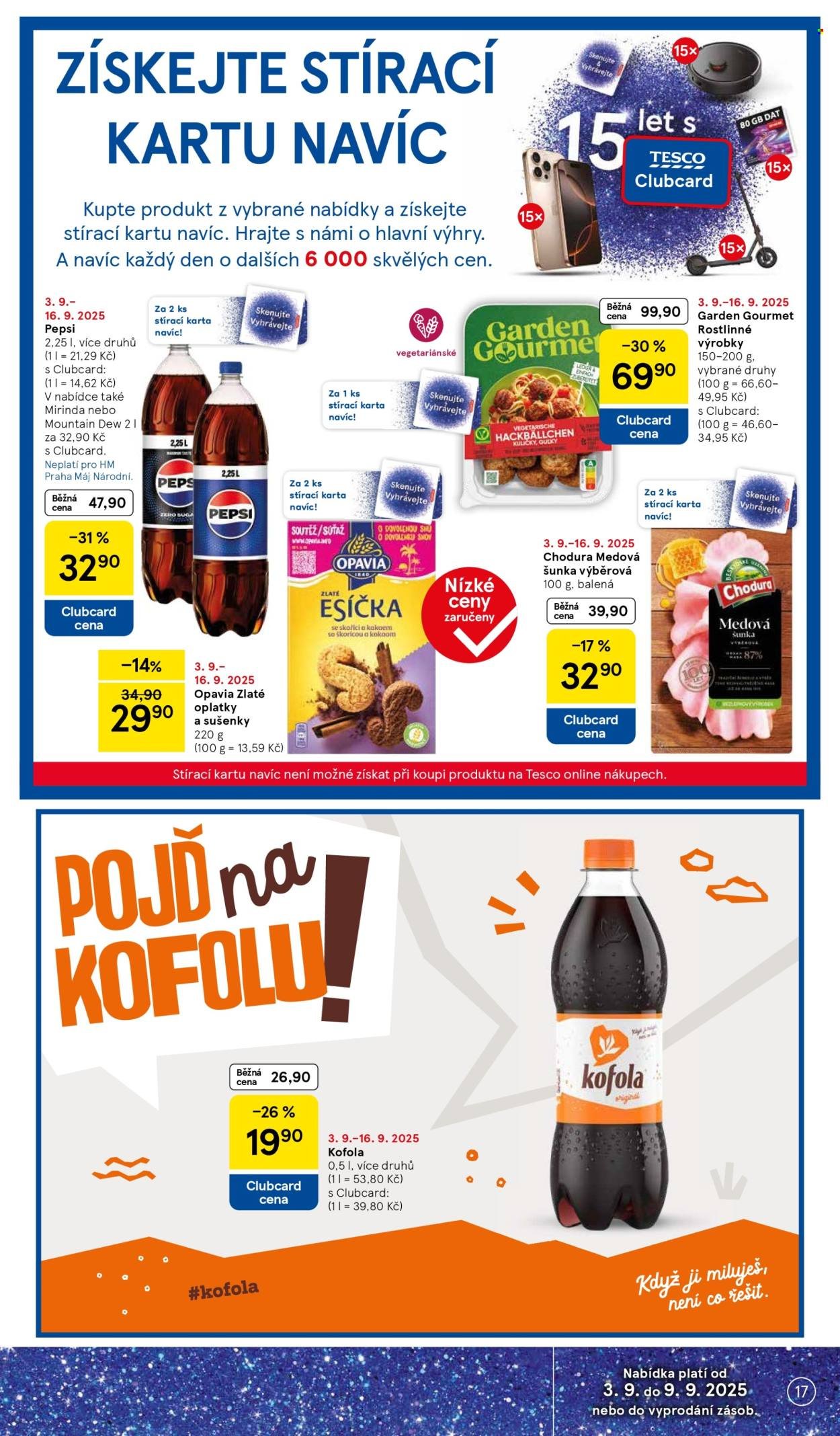 TESCO leták - 15 let s Clubcard (2025-09-03 - 2025-09-09)