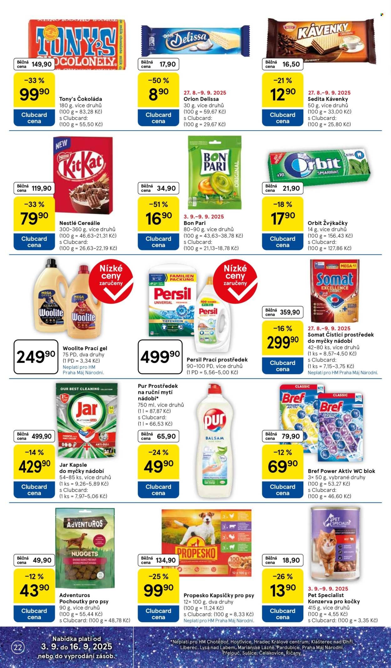 TESCO leták - 15 let s Clubcard (2025-09-03 - 2025-09-09)