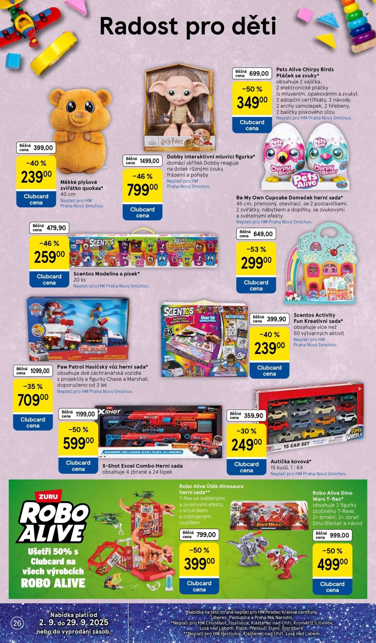 TESCO leták - 15 let s Clubcard (2025-09-03 - 2025-09-09)