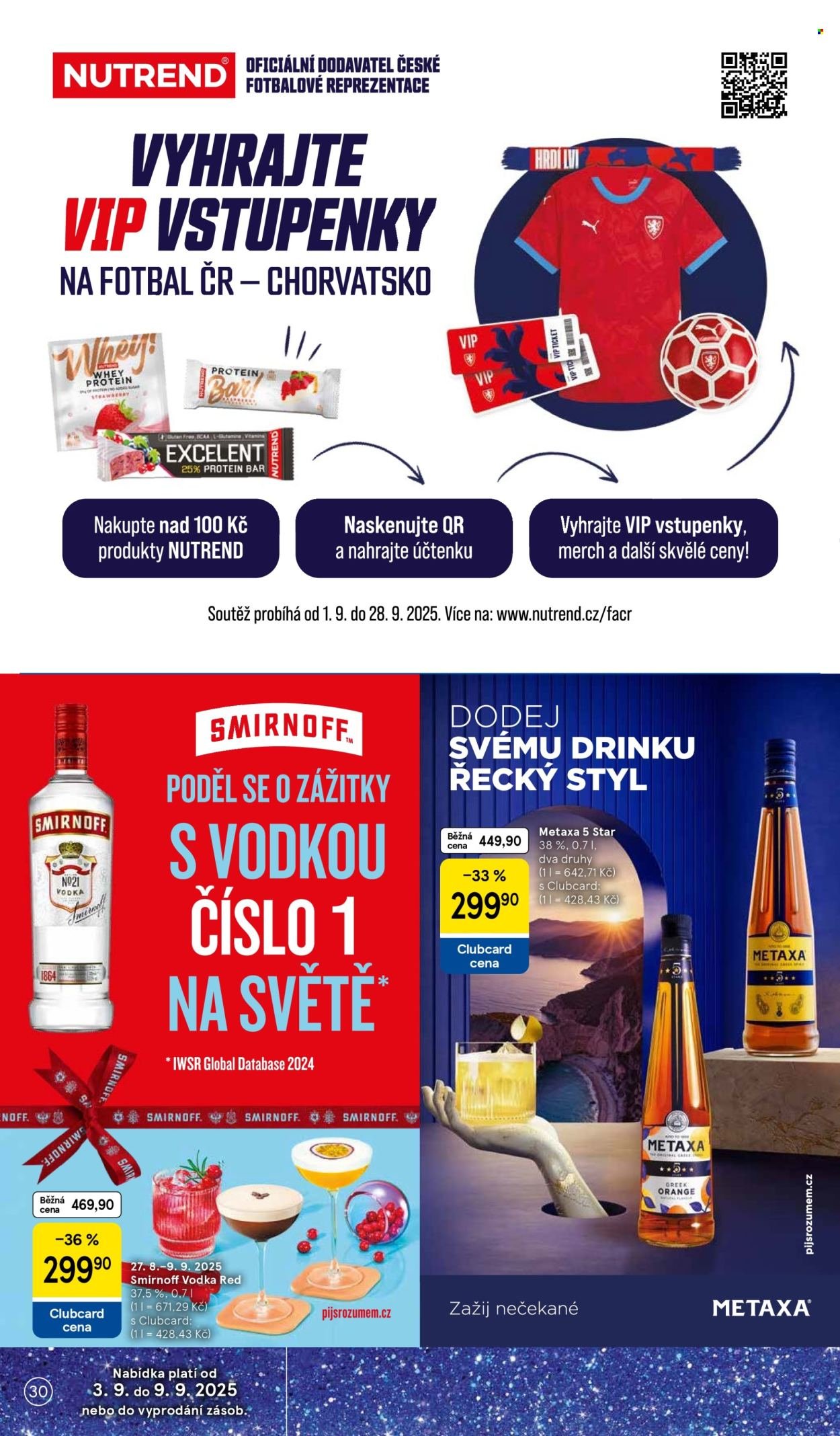 TESCO leták - 15 let s Clubcard (2025-09-03 - 2025-09-09)