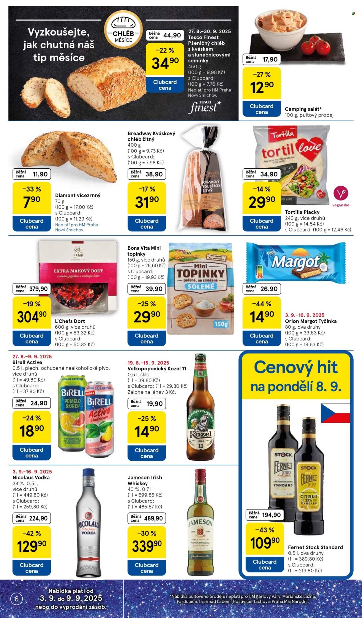 TESCO leták - 15 let s Clubcard (2025-09-03 - 2025-09-09)