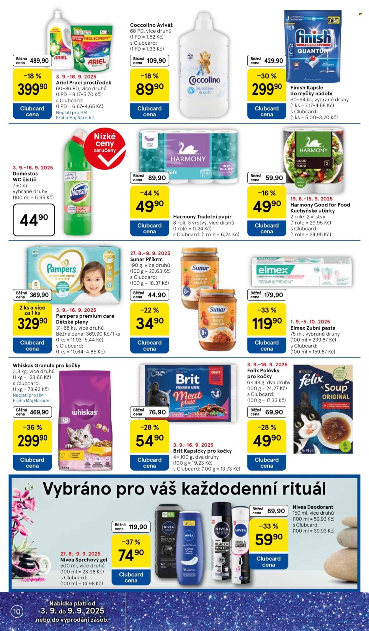 TESCO leták - 15 let s Clubcard (2025-09-03 - 2025-09-09)