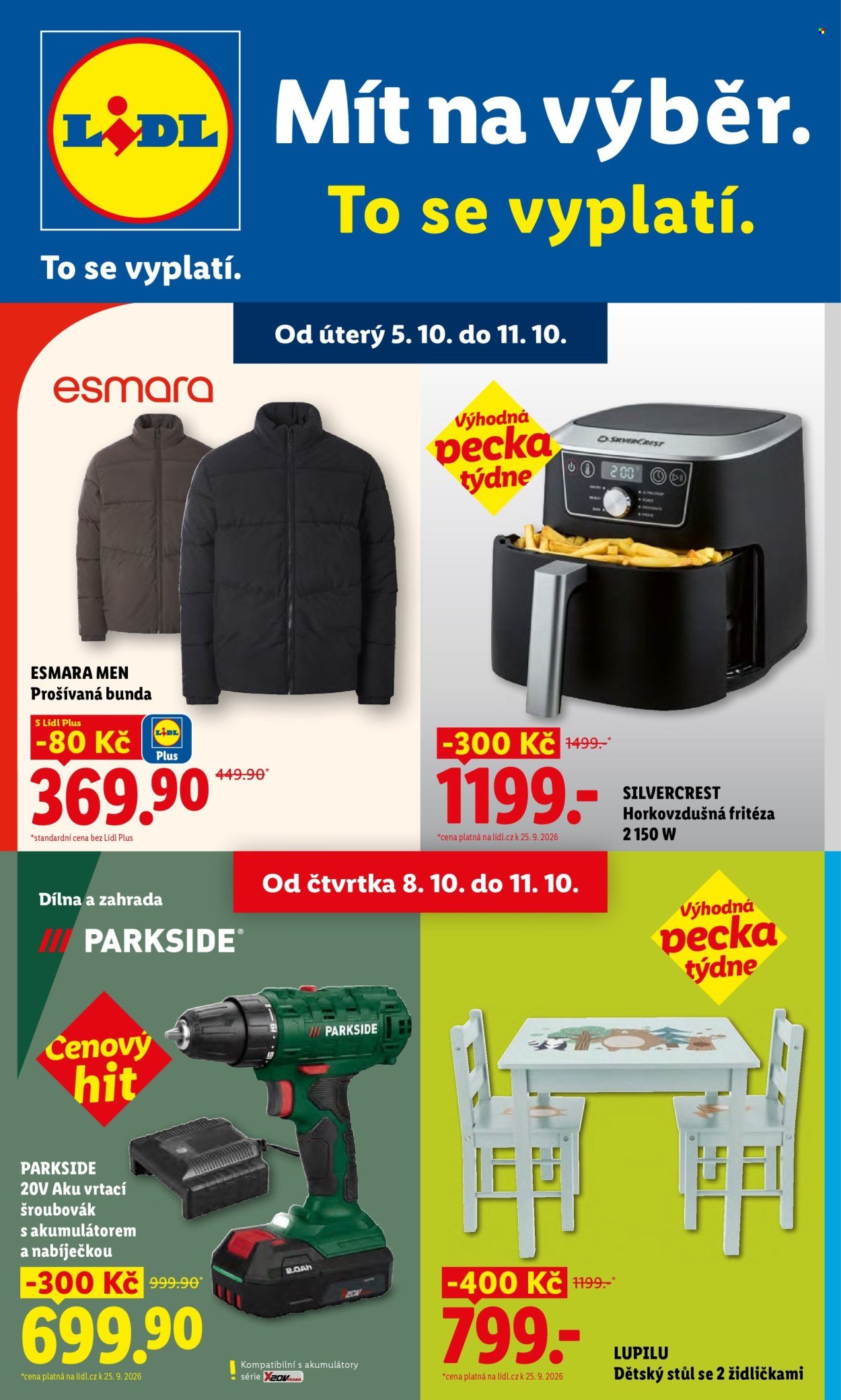 LIDL leták - Spotřební zboží