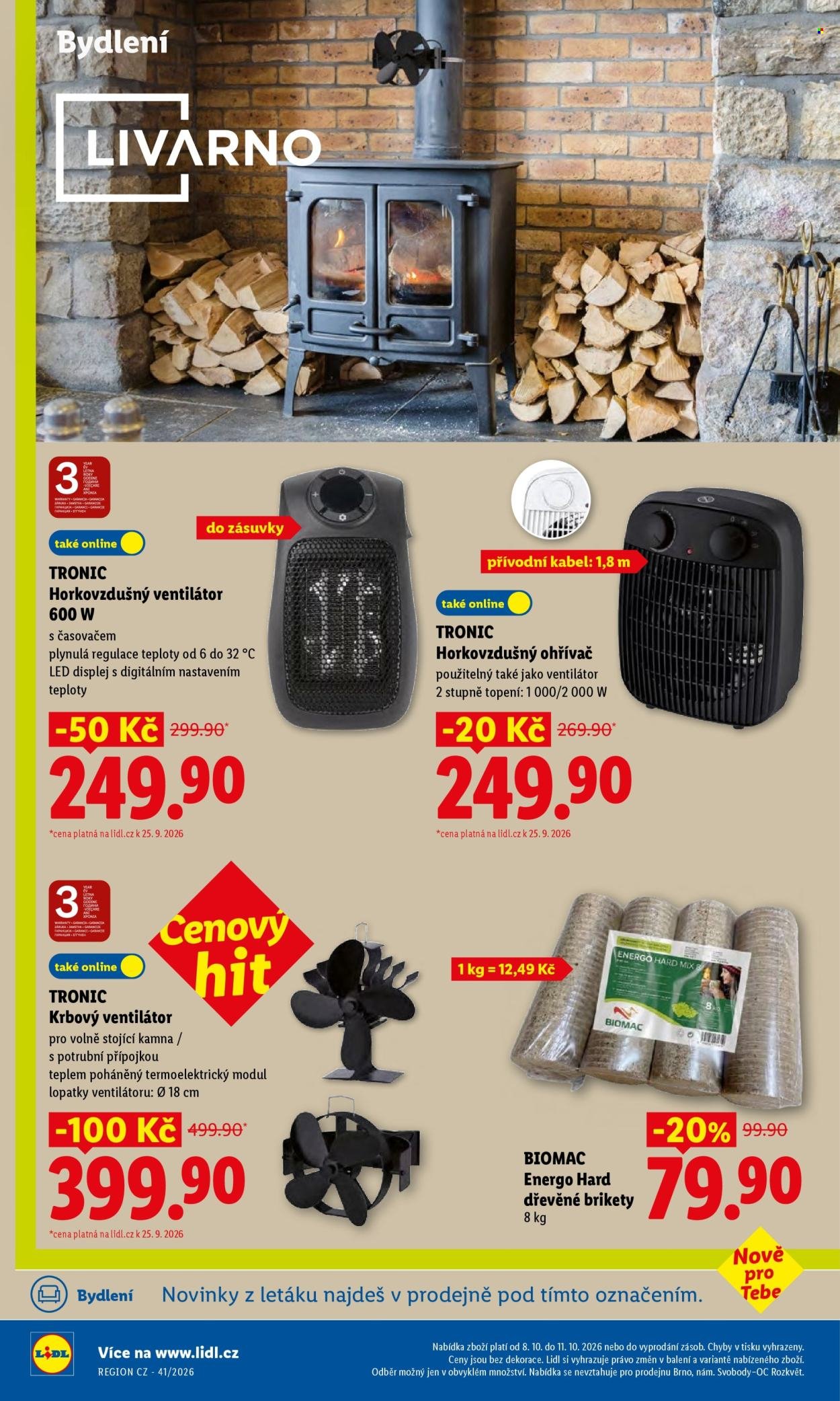 LIDL leták - Spotřební zboží