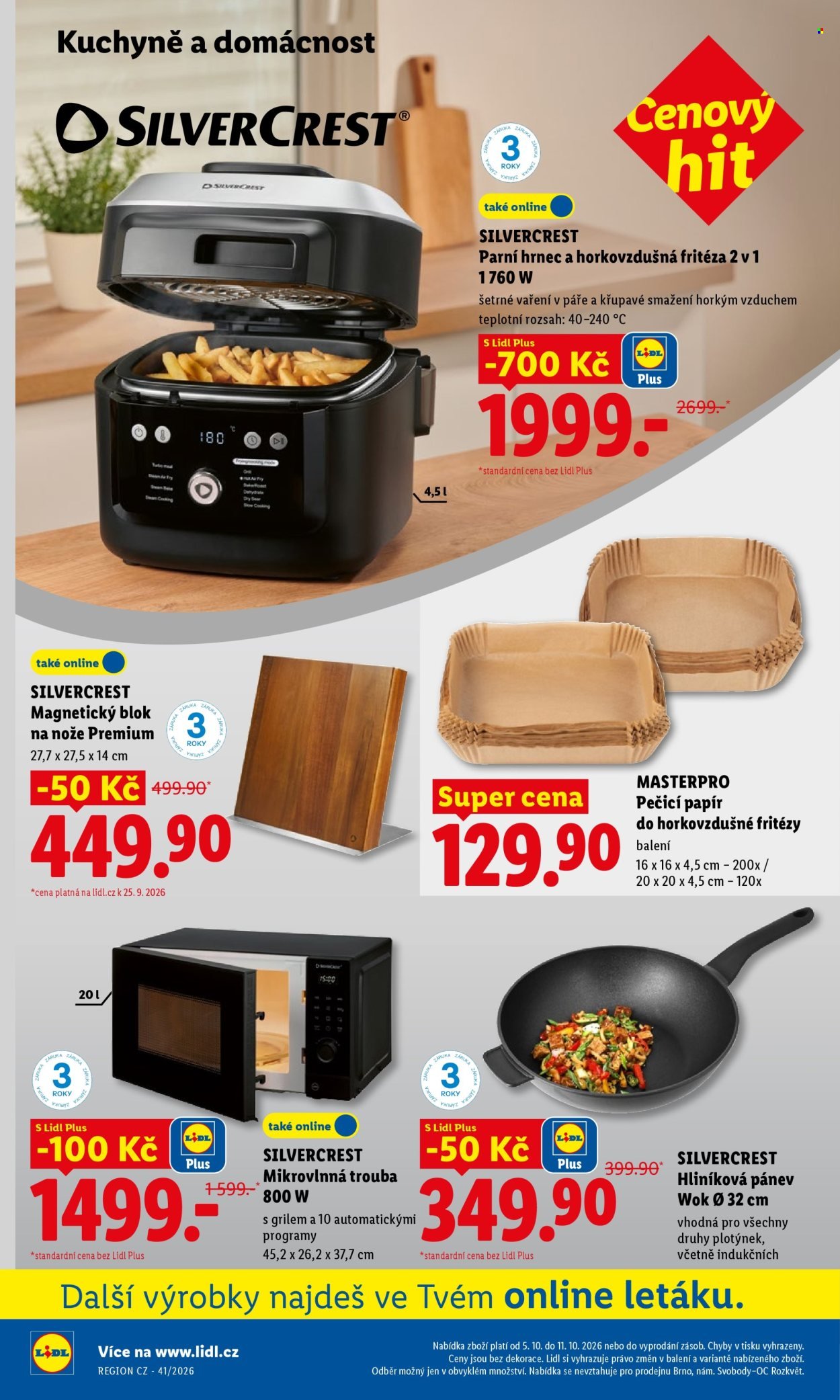 LIDL leták - Spotřební zboží