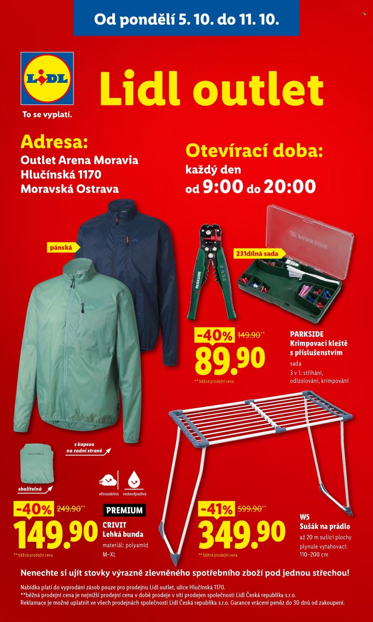 LIDL leták - Spotřební zboží