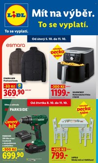 LIDL leták - Spotřební zboží