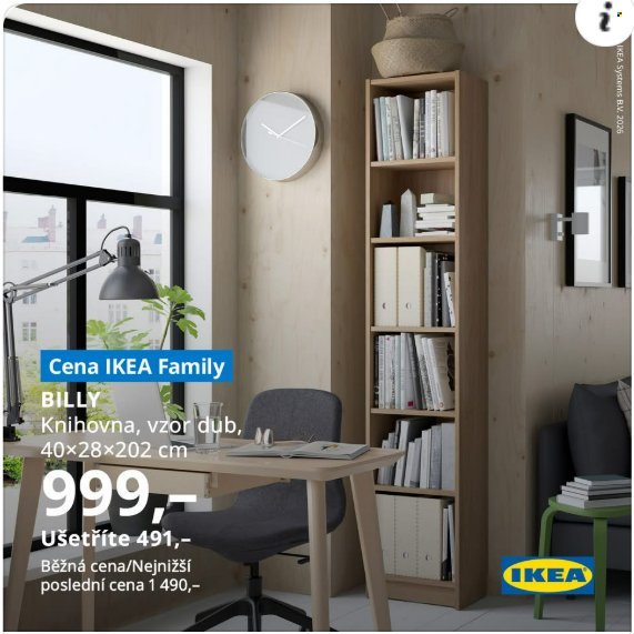 IKEA leták - Od pondělí 19.1.2026 (2026-01-19 - 2026-01-25)