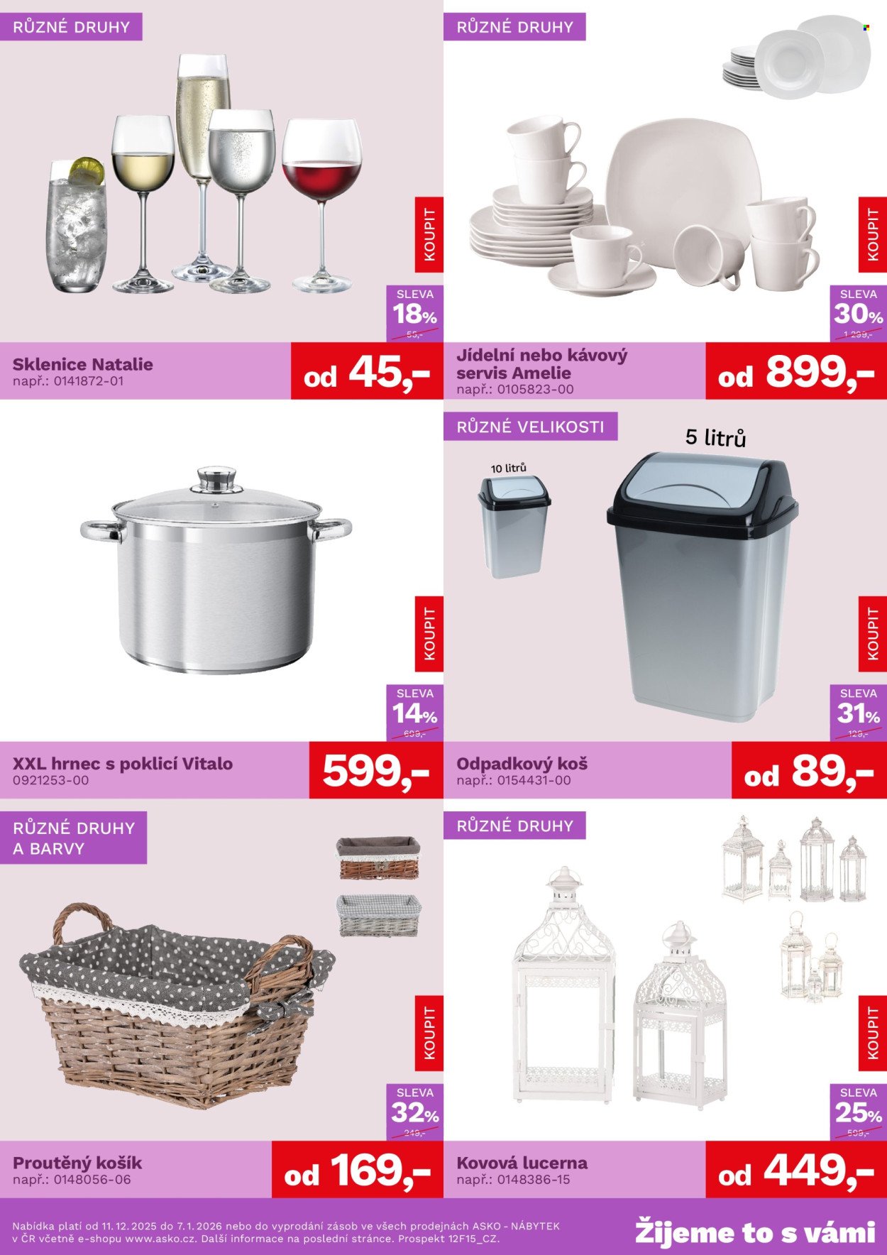 ASKO leták - Bytové doplňky za skvělé ceny (2025-12-11 - 2026-01-07)