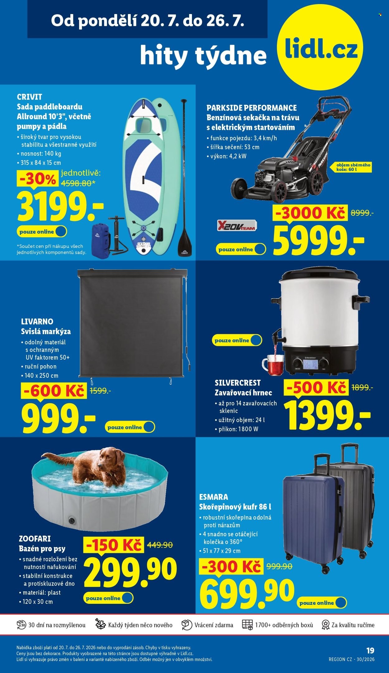 LIDL leták - Hity týdne se slevou až 3000 Kč