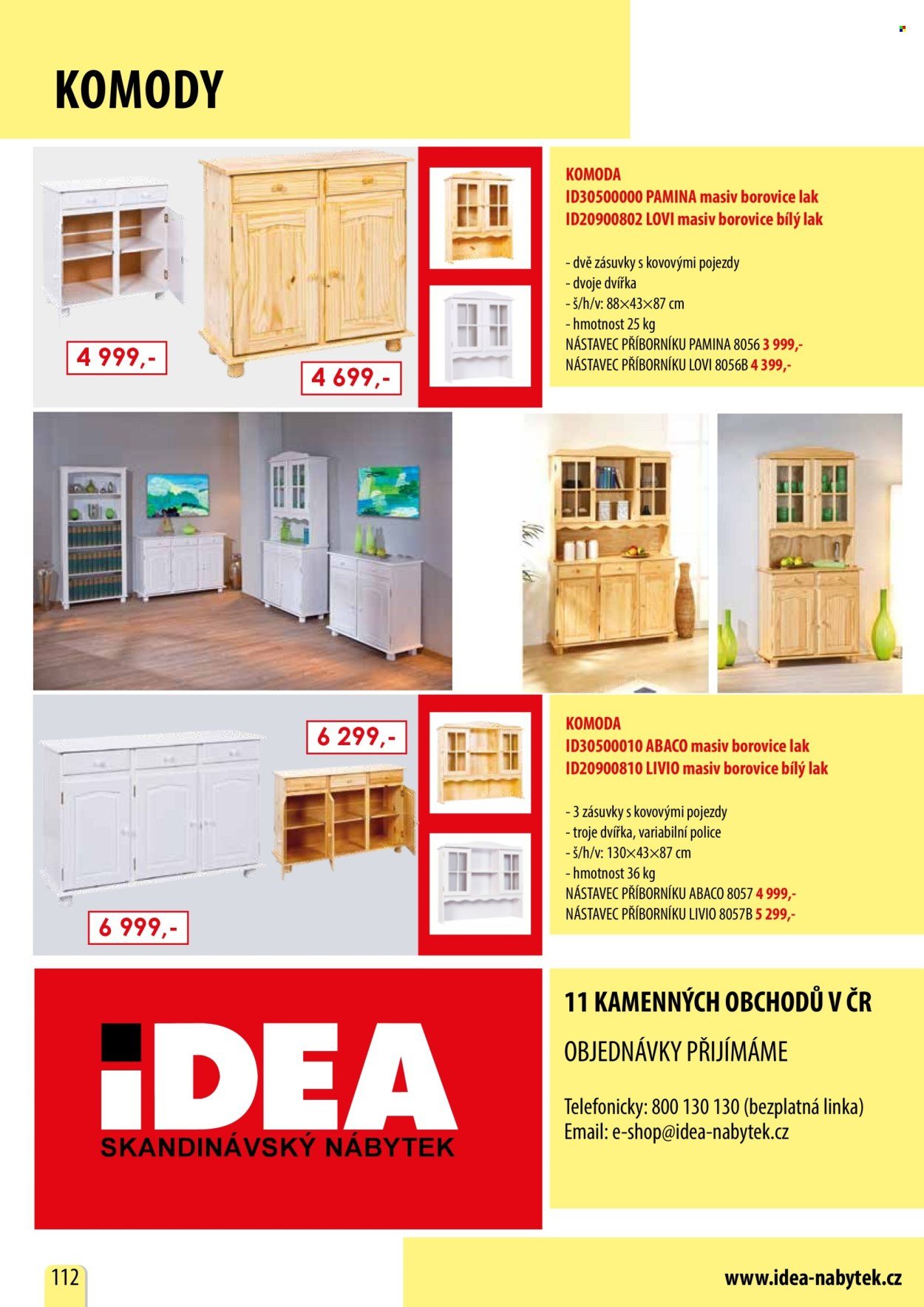 IDEA NÁBYTEK leták - IDEA nábytek