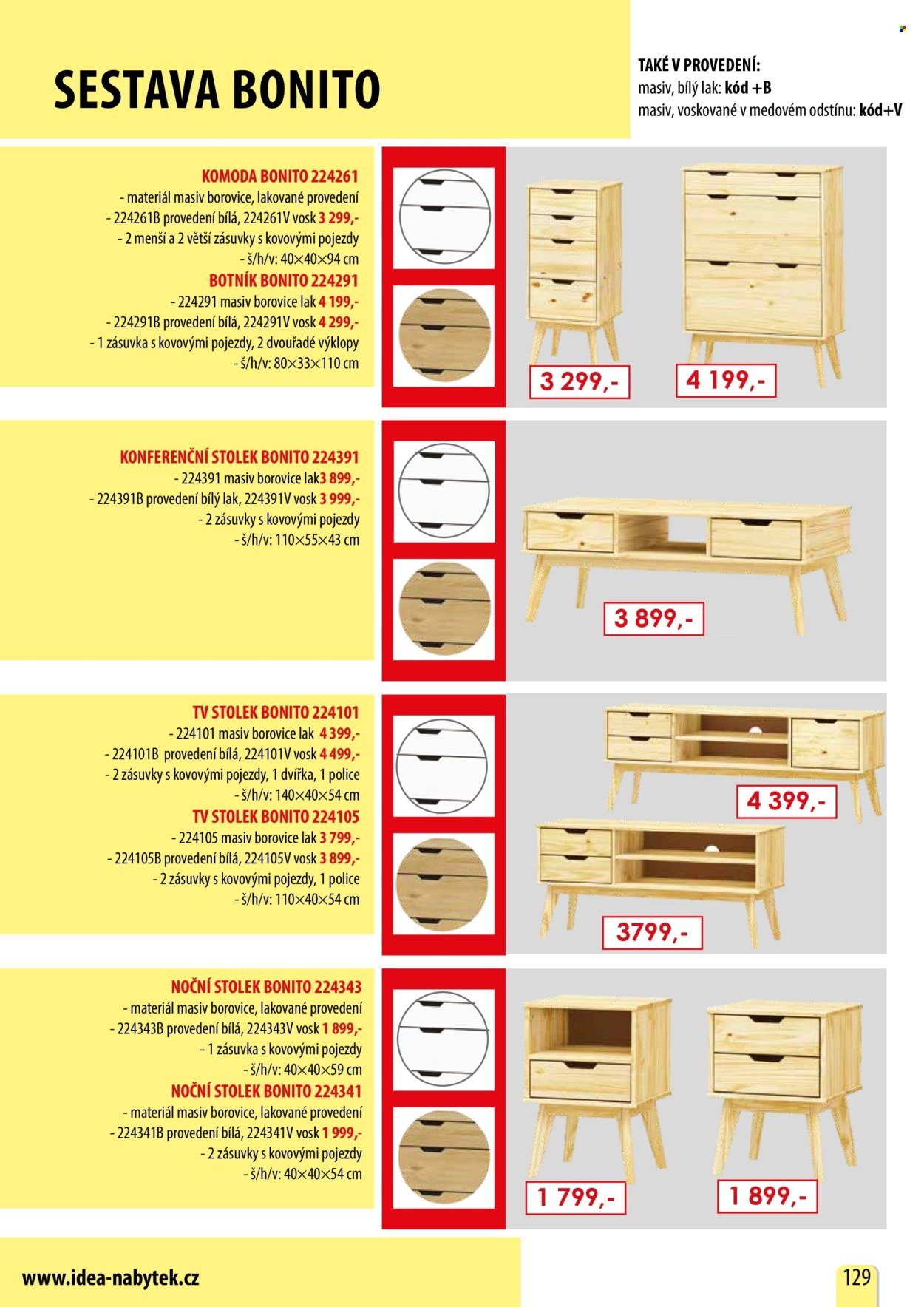 IDEA NÁBYTEK leták - IDEA nábytek