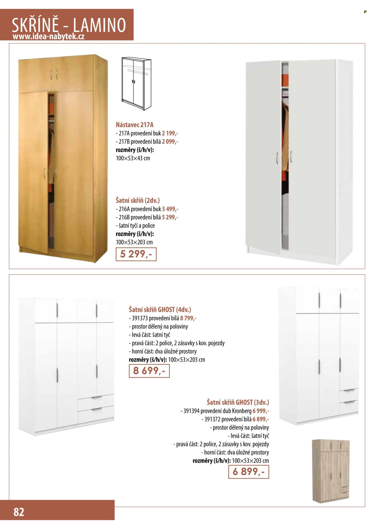 IDEA NÁBYTEK leták - IDEA nábytek