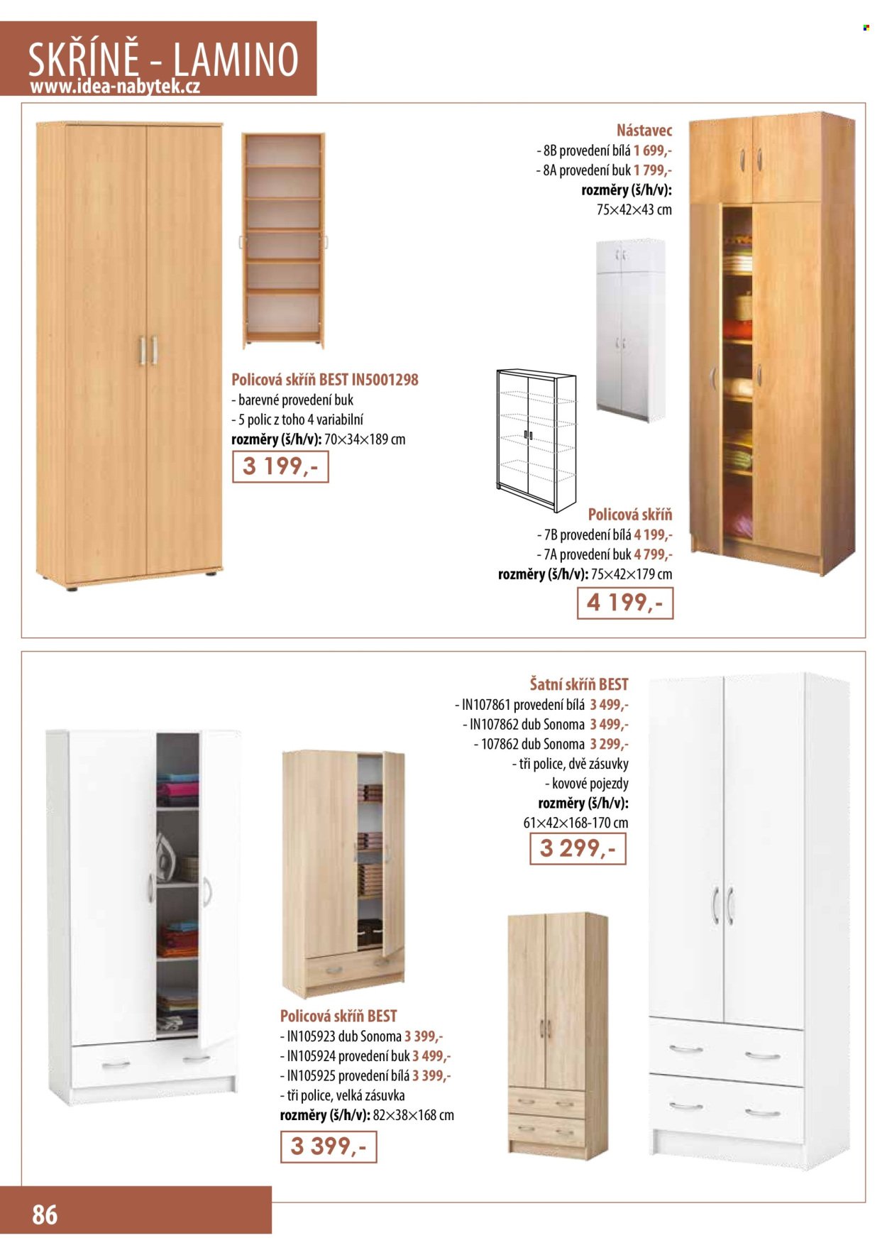 IDEA NÁBYTEK leták - IDEA nábytek