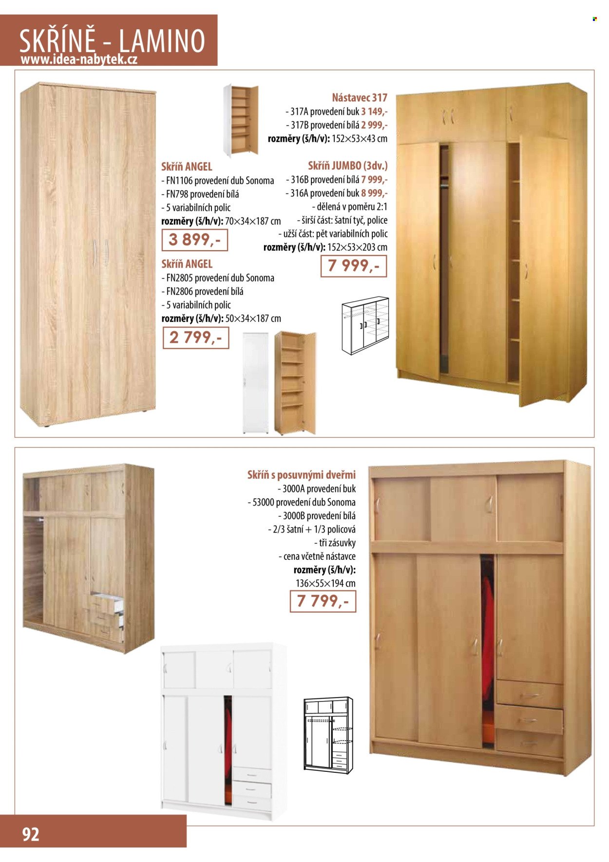 IDEA NÁBYTEK leták - IDEA nábytek