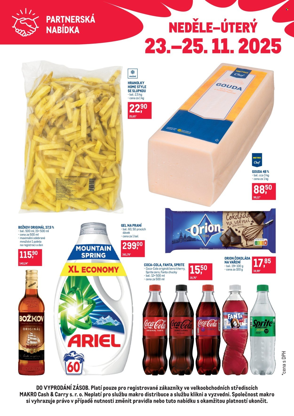MAKRO leták - Partnerská nabídka (2025-11-23 - 2025-11-25)