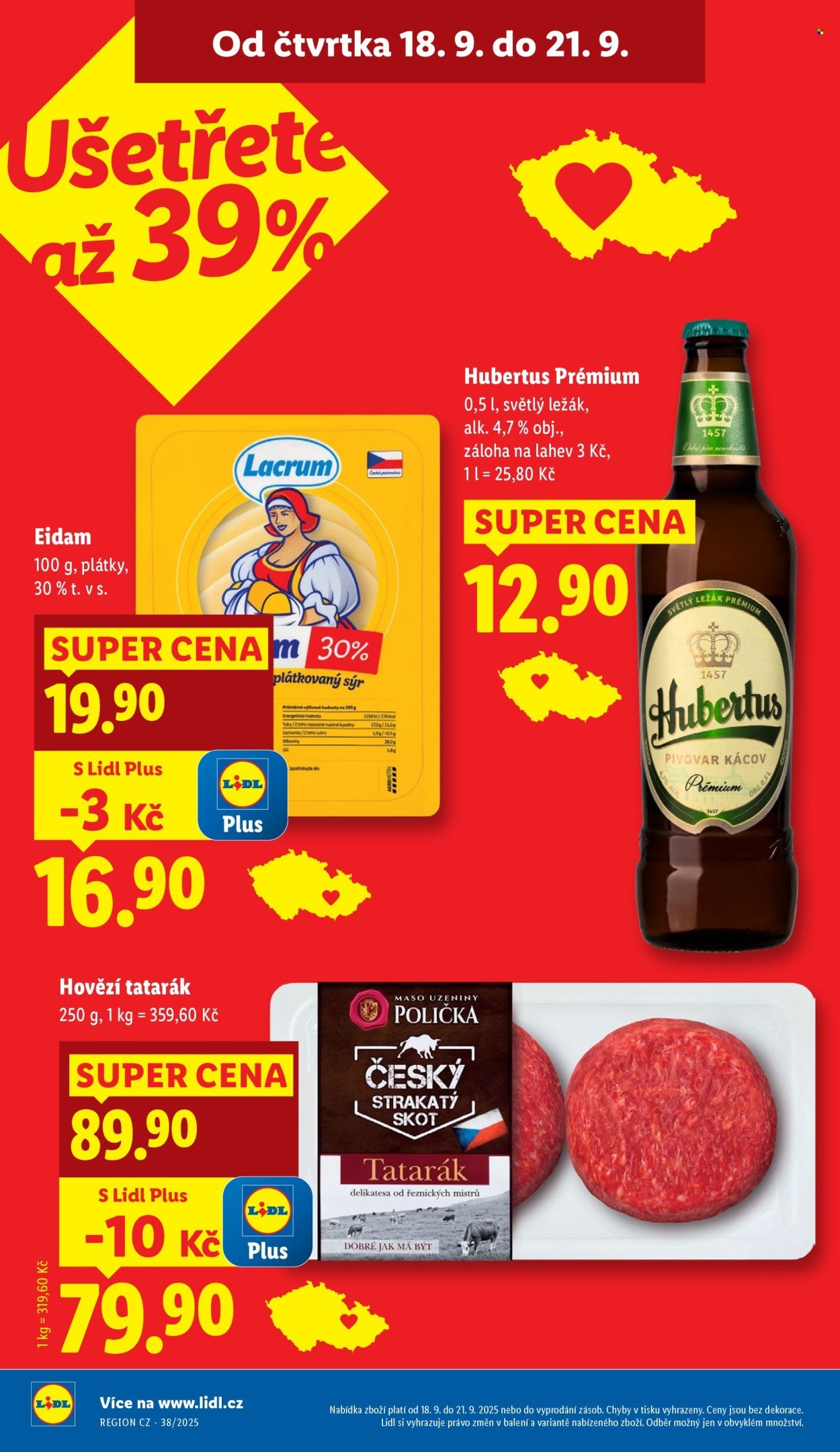 LIDL leták - Od čtvrtka 18.9.2025 (2025-09-18 - 2025-09-21)