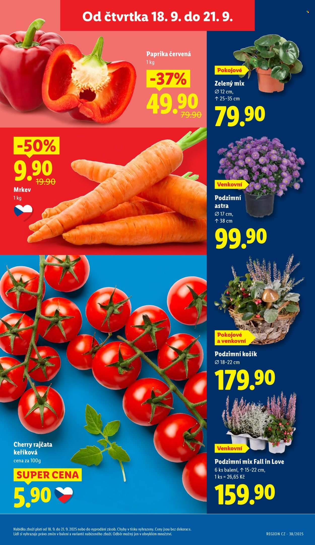 LIDL leták - Od čtvrtka 18.9.2025 (2025-09-18 - 2025-09-21)