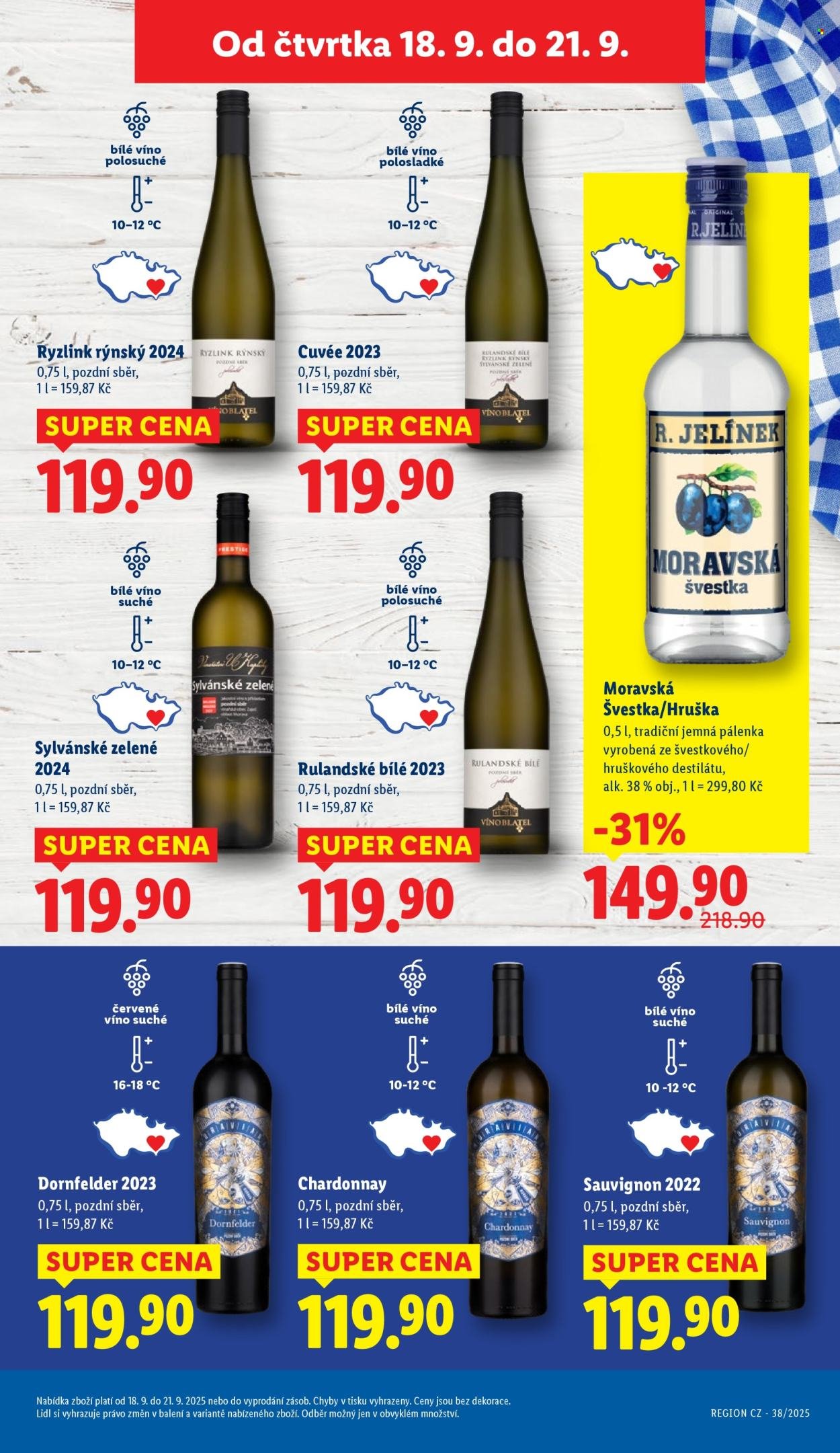 LIDL leták - Od čtvrtka 18.9.2025 (2025-09-18 - 2025-09-21)
