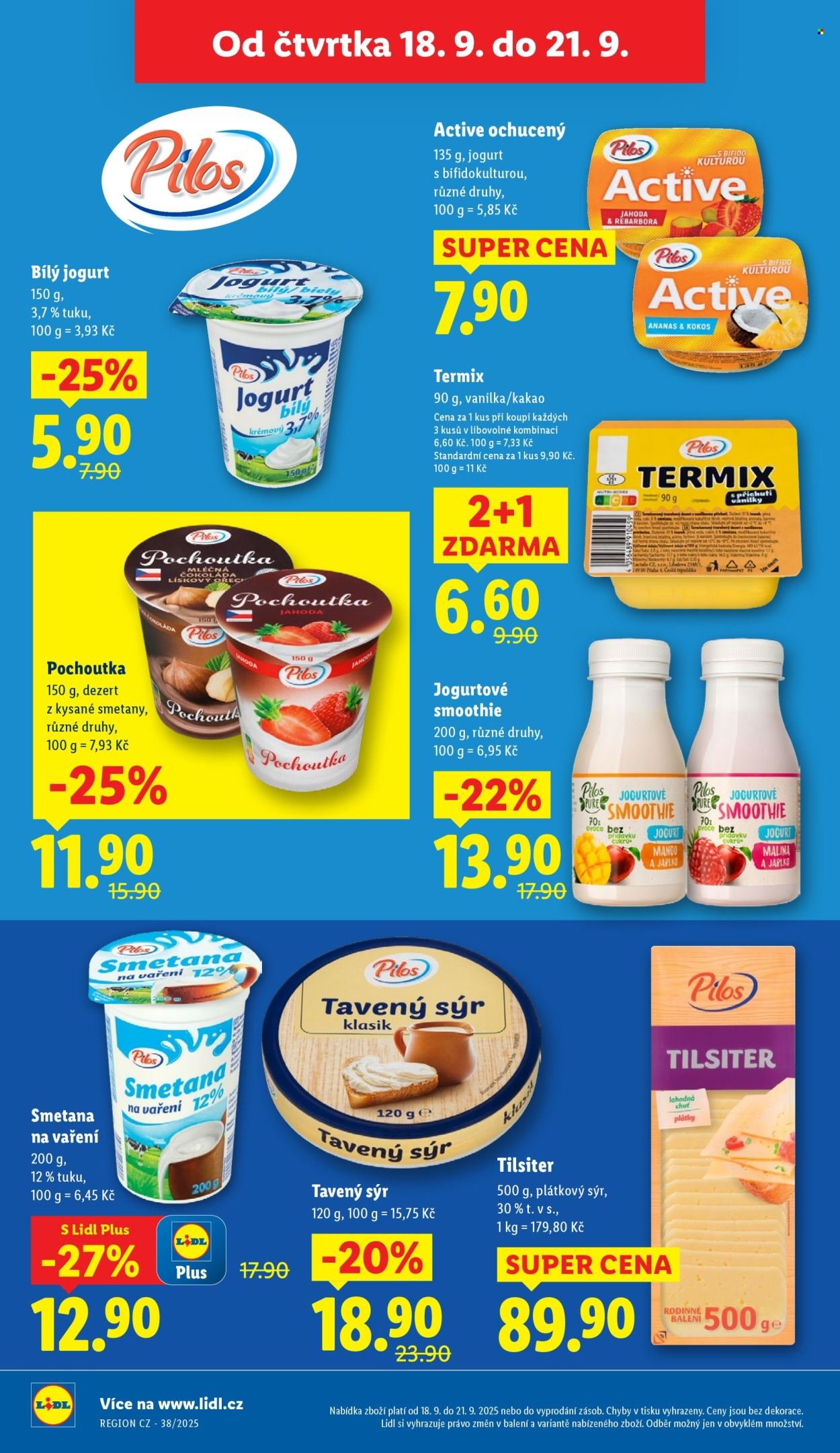 LIDL leták - Od čtvrtka 18.9.2025 (2025-09-18 - 2025-09-21)